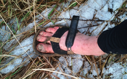 FreeHeel Running Pad Barefoot Minimalist Natural Heel Toe Feetus.co.uk